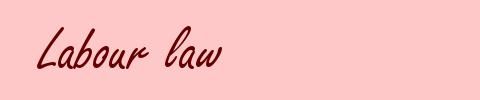 Labour law
